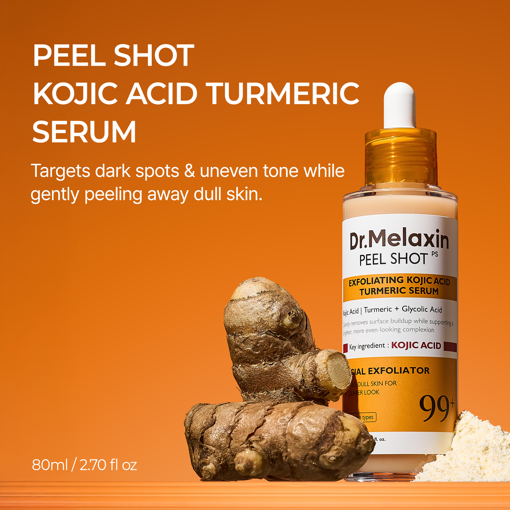 Peel Shot Glow Rice Ampoule Duo & Kojic Acid Duo