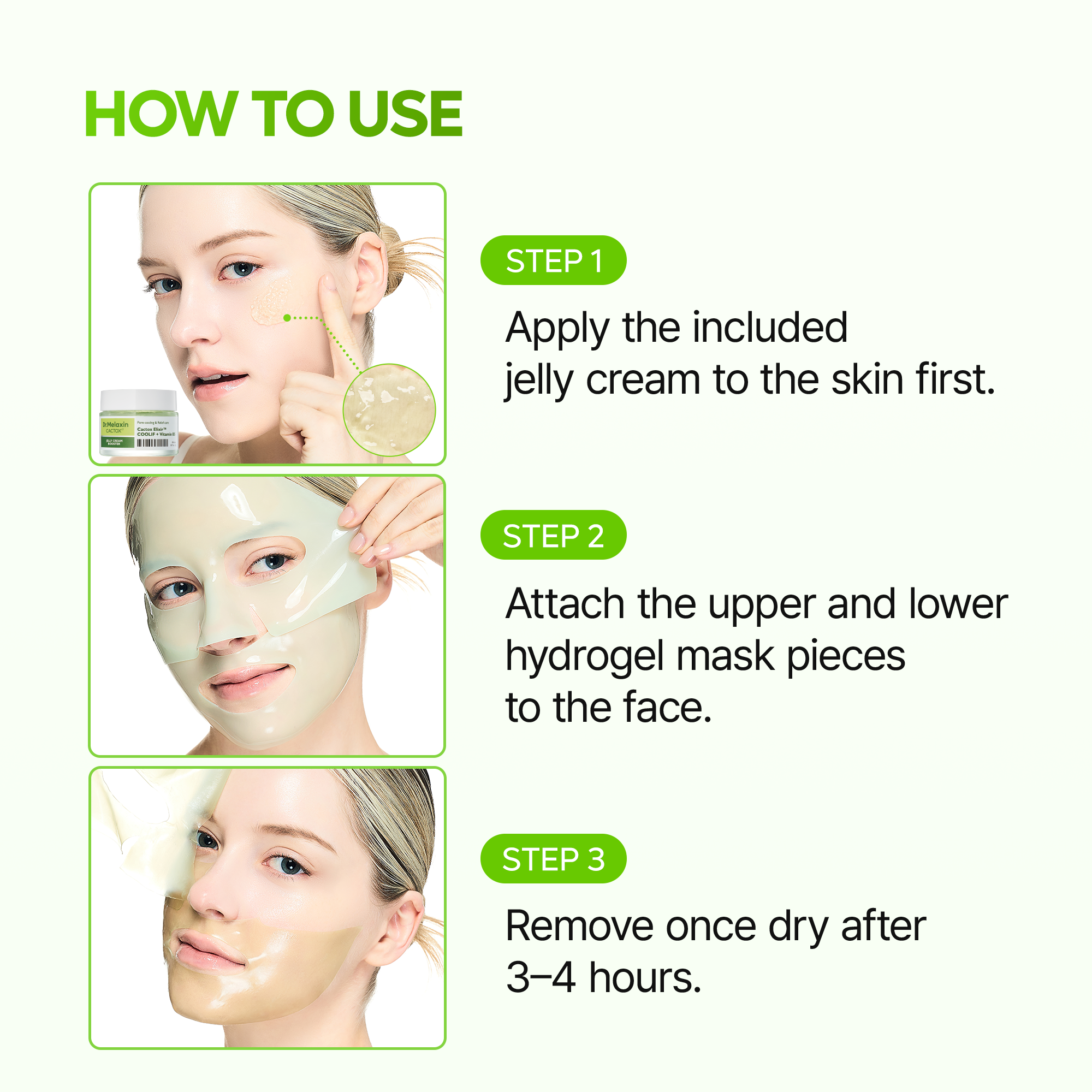 Cactox De-Puffing Pore Tox Mask Set