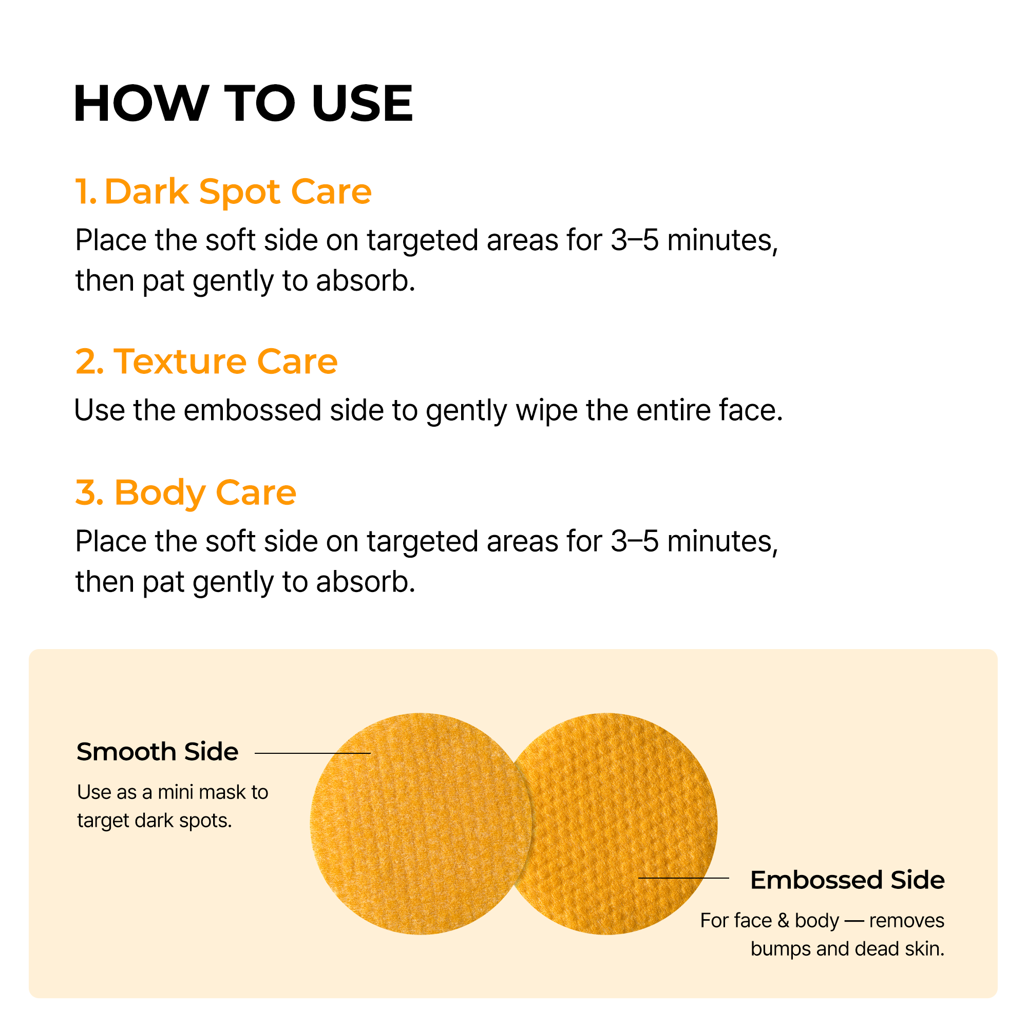 Kojic Acid Turmeric TX Toner Pad 70pads