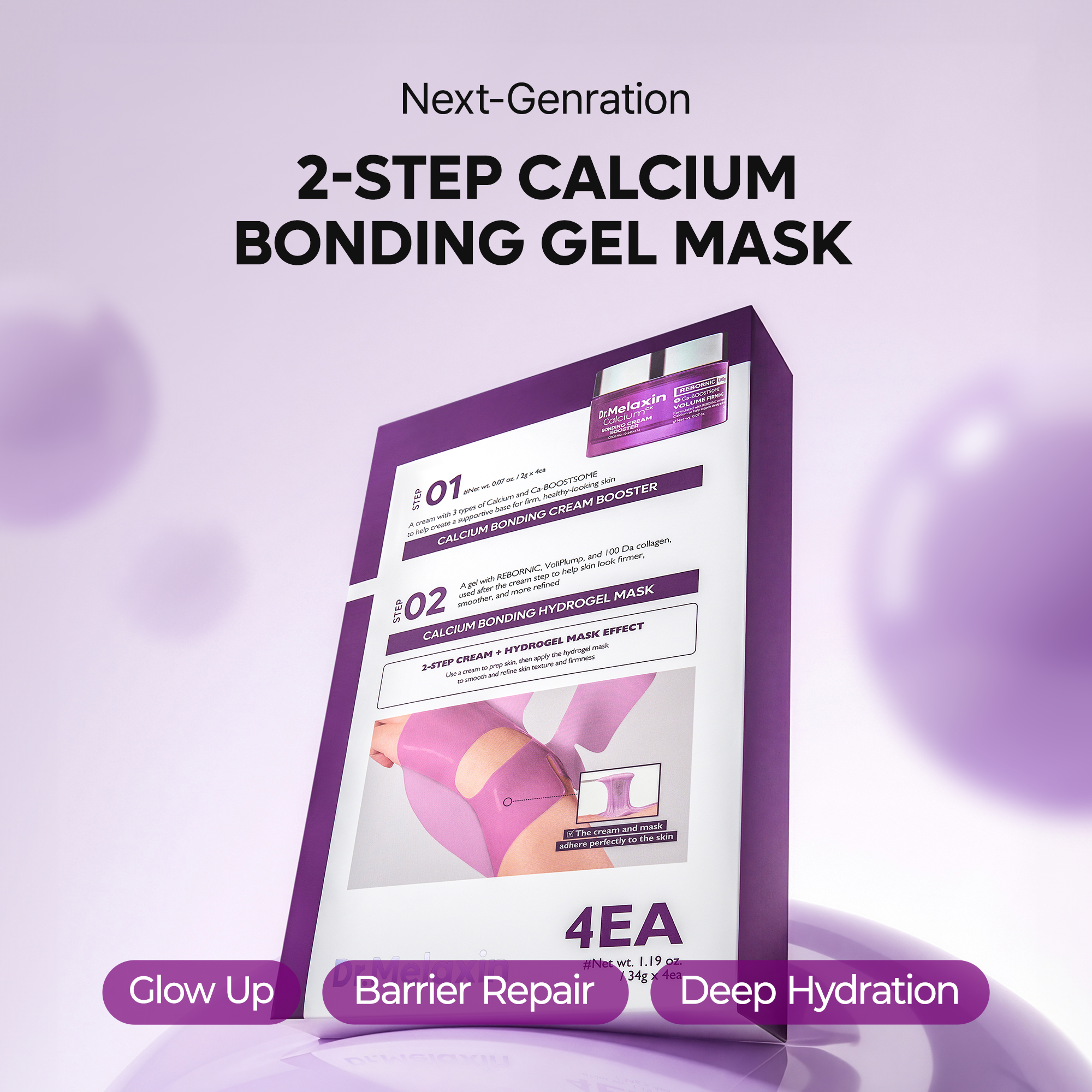 Calcium Bonding Gel Mask 4EA