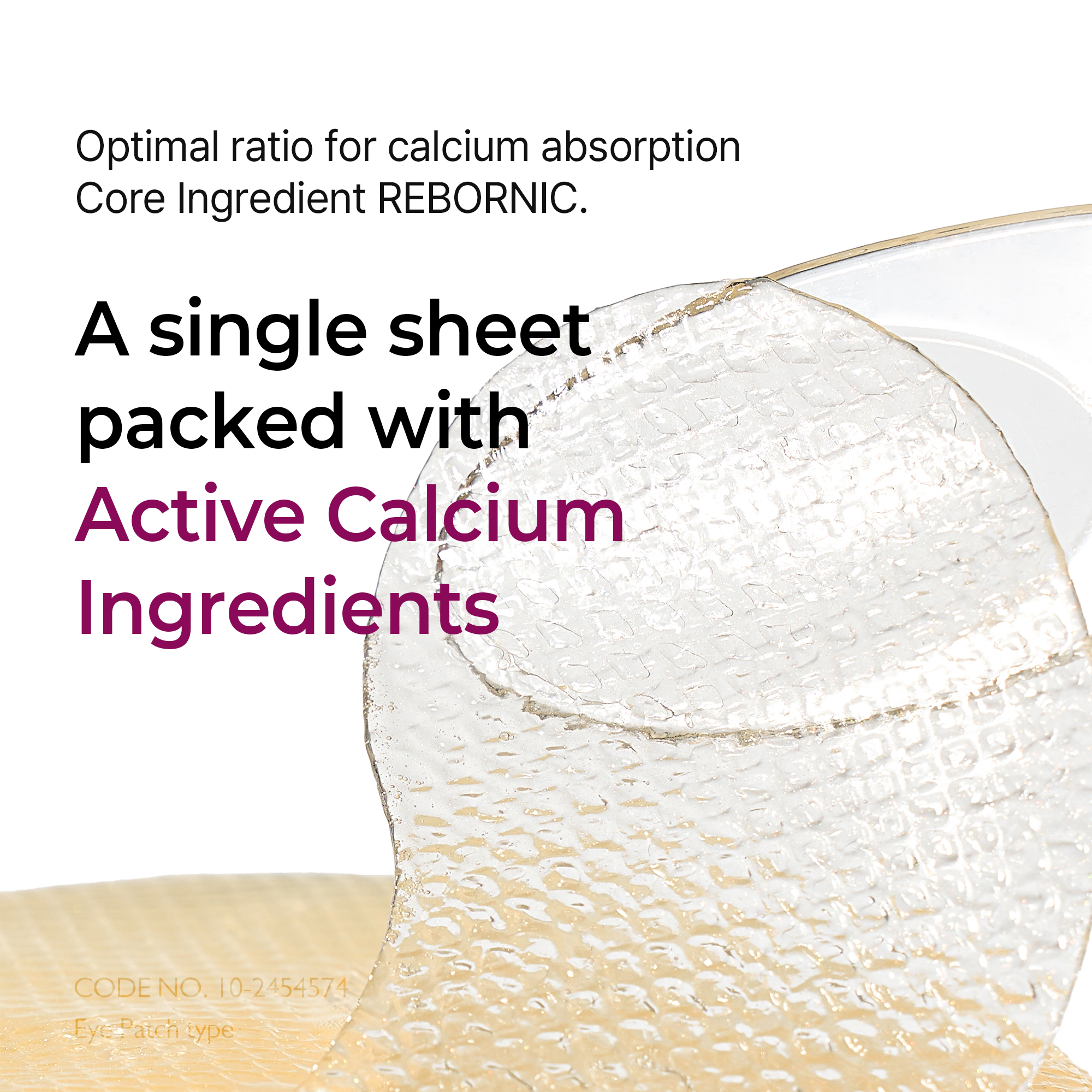 Calcium Volume Eye patch 60ea