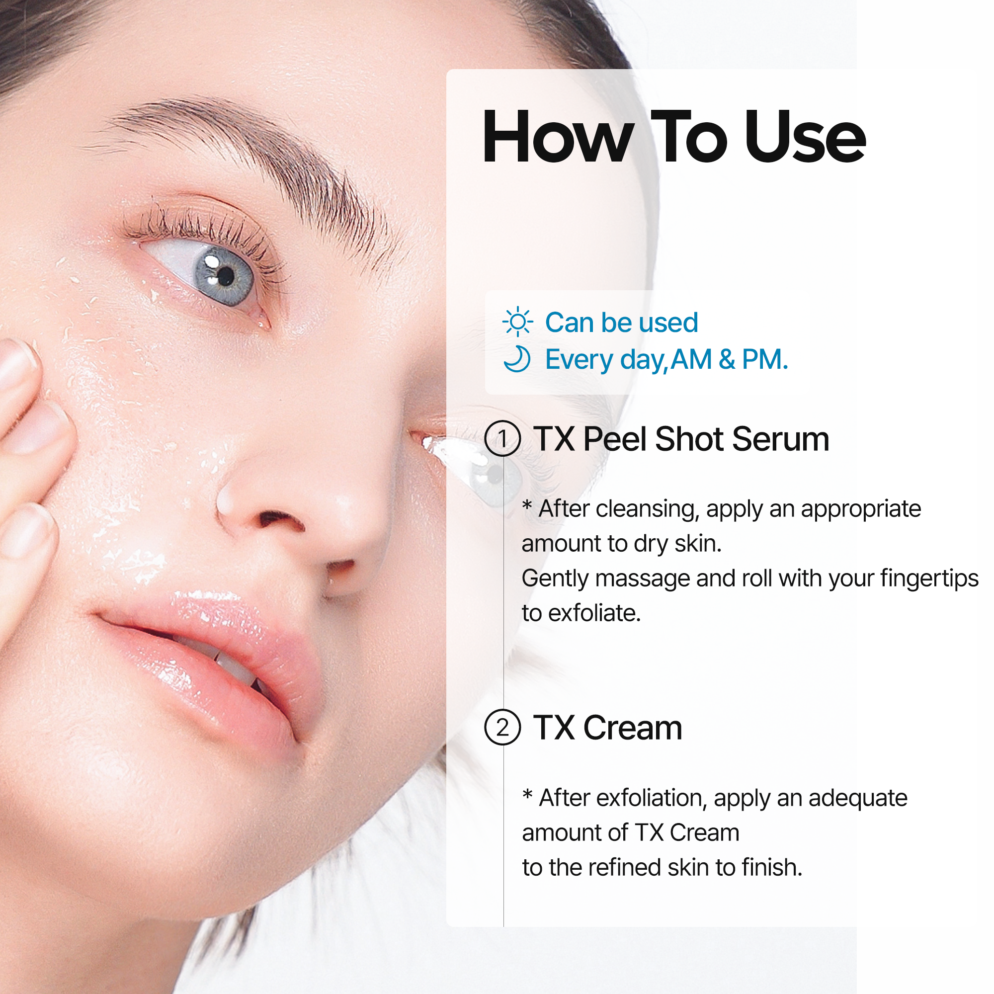 Dark Spot & Uneven Tone Peel Shot TX Duo
