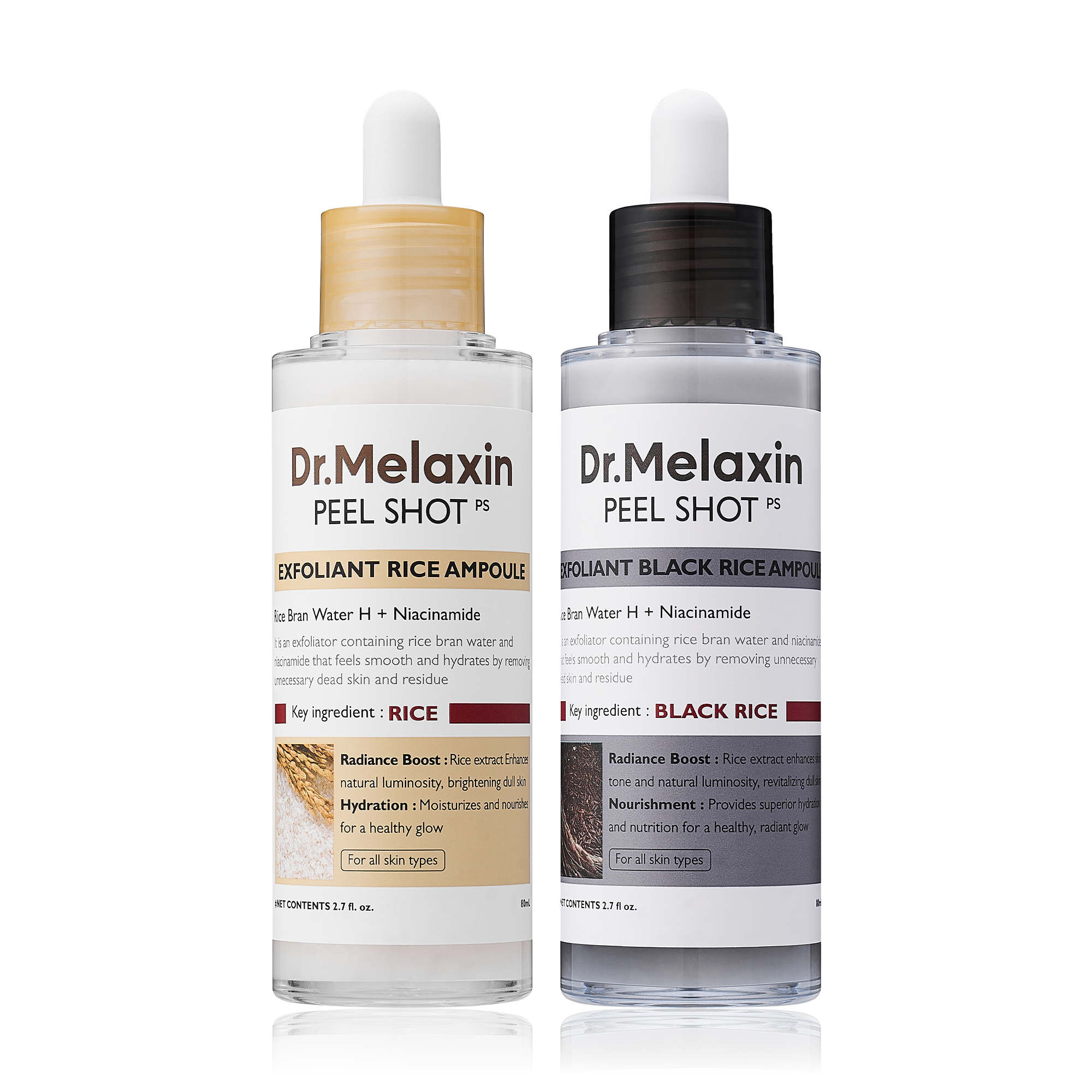 Peel Shot Rice Ampoule Duo