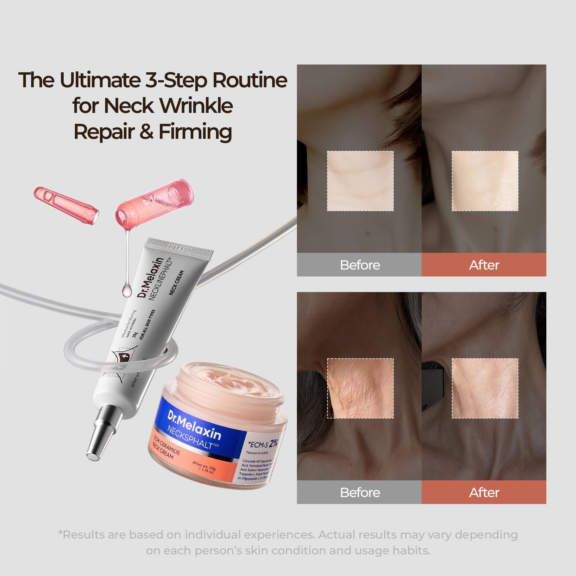 [Dr.Melaxin Exclusive] 3-Minute Neck & Face Anti-Aging Ritual Set