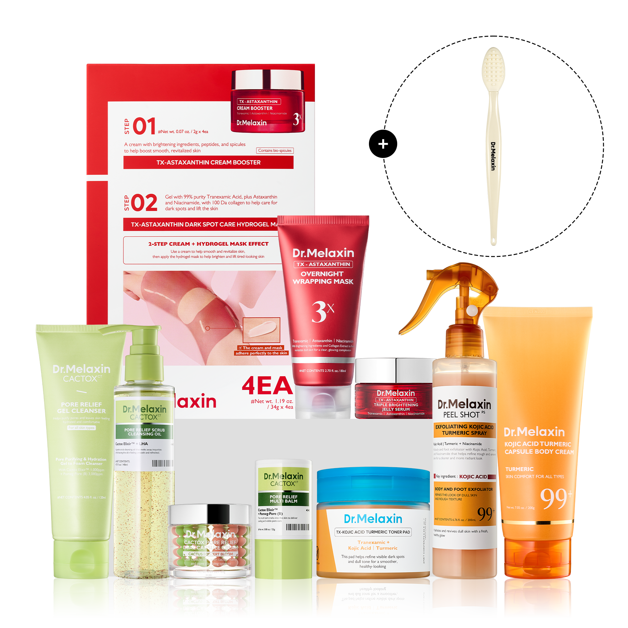 [Dr.Melaxin Exclusive] Glaze & Erase Glass Skin Set