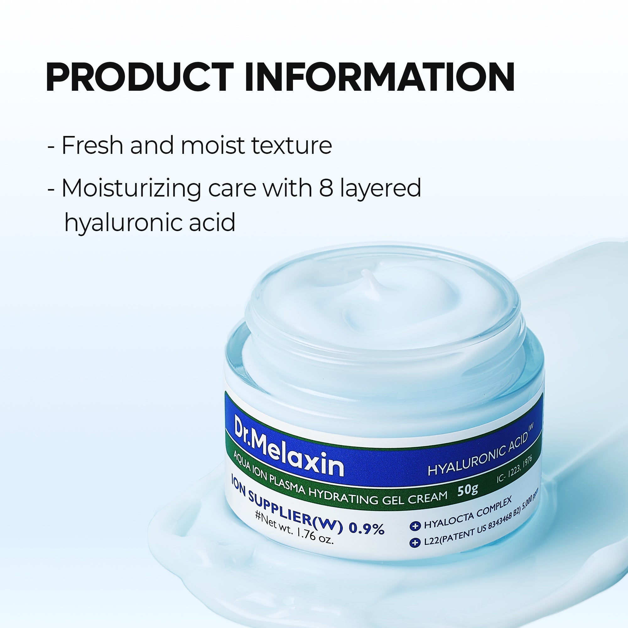 Aqua Ion Plasma Hydrating Gel Cream